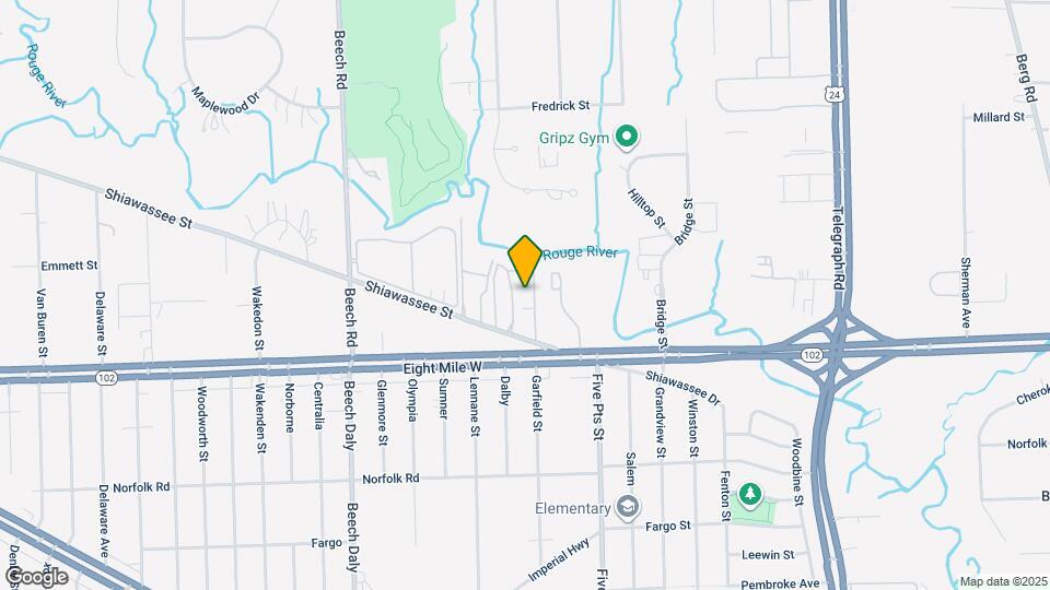 25332 Shiawassee Cir Map and Location Details