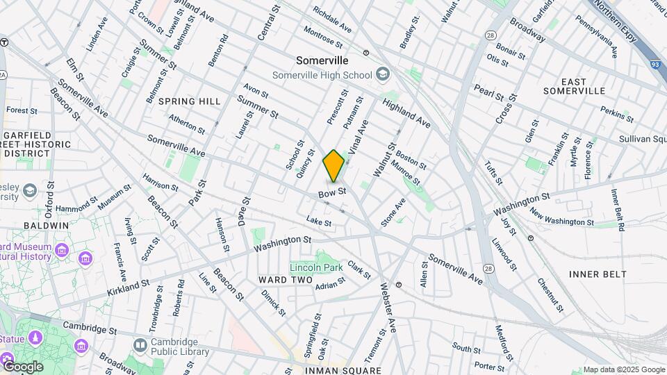 53 Bow St, Unit 1 Mapa y Detalles de la Ubicación