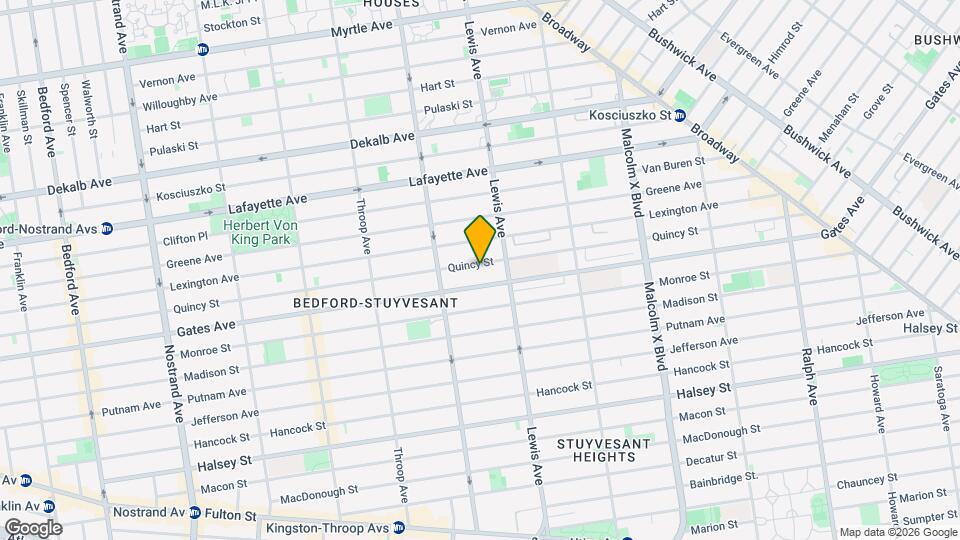 580A Quincy St, Unit 2 Mapa y Detalles de la Ubicación