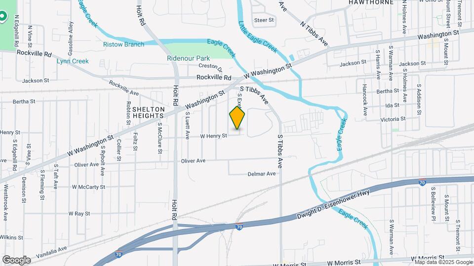 494 S Exeter Ave Map and Location Details