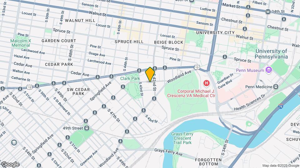 4210 Chester Ave Mapa y Detalles de la Ubicación