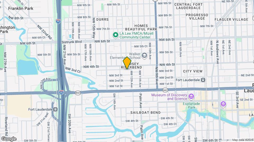 1220 NW 3rd Ct Map and Location Details