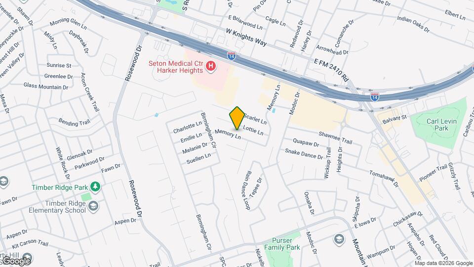 225 Memory Ln Map and Location Details