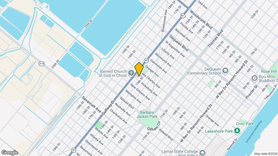 1809 15th St Map and Location Details