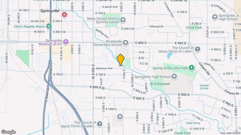 649 Swenson Ave Map and Location Details