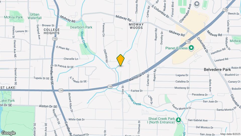 1487 Woodfern Dr Map and Location Details