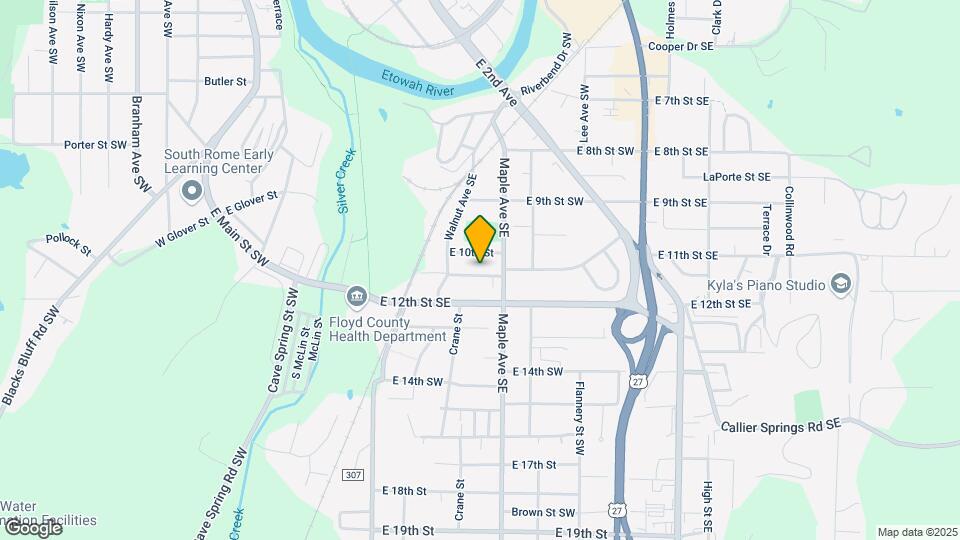 105 E 11th St SW Map and Location Details