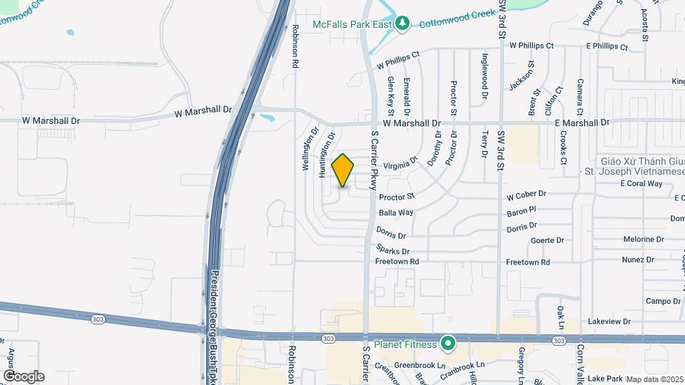 2013 Oxford Cir Map and Location Details