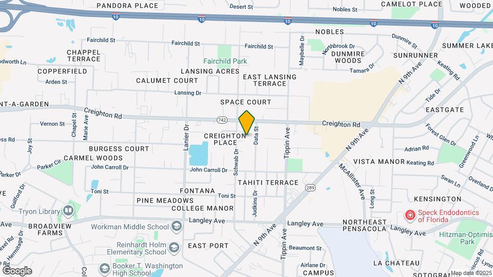 2120 Curry Cir Map and Location Details