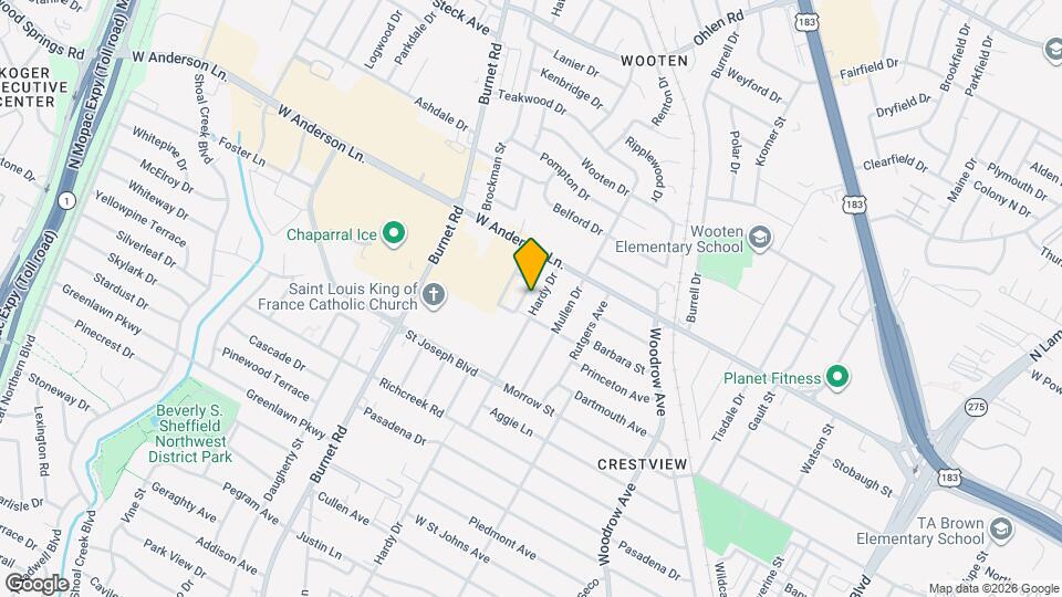 7806 Hardy Dr Map and Location Details