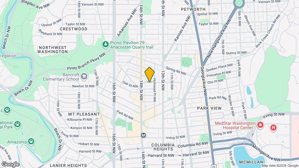 1352 Otis Plz NW Map and Location Details