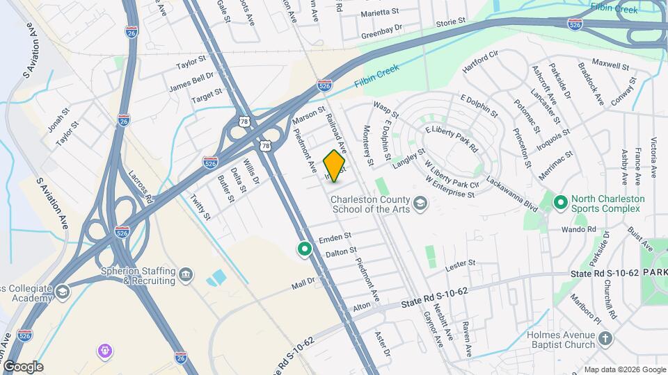 1922 Harper St Map and Location Details