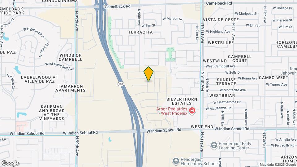 4345 N 94th Dr Map and Location Details