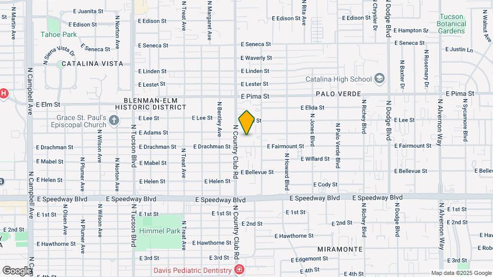 3122-3130 E Adams St Map and Location Details