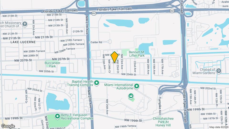 20535 NW 24th Ave Map and Location Details