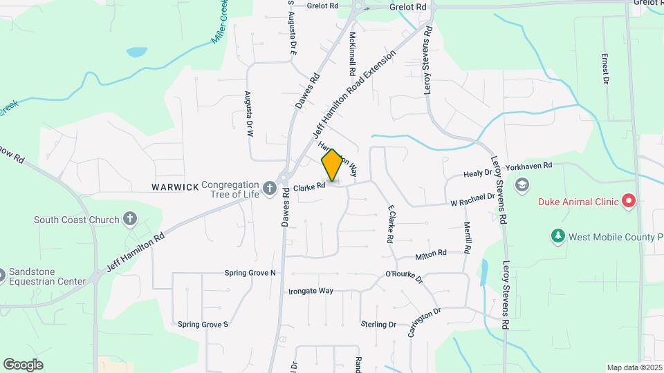 8561 Clarke Rd Mapa y Detalles de la Ubicación