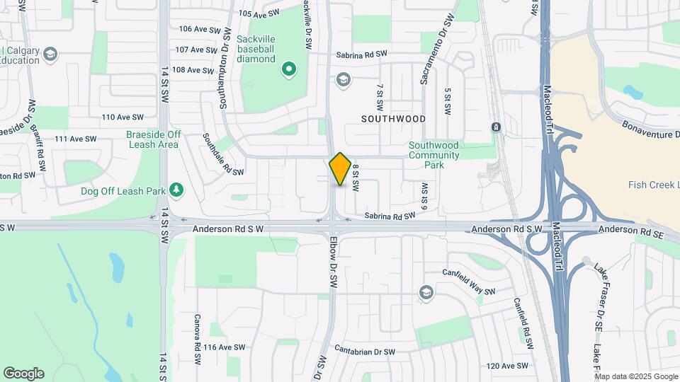 11432C Elbow Dr SW Map and Location Details