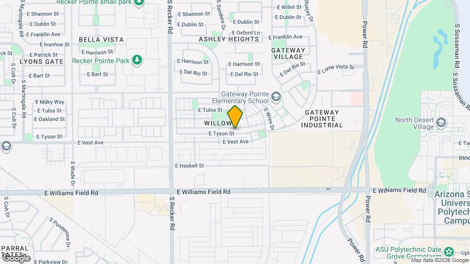 4254 E Tyson St Mapa y Detalles de la Ubicación