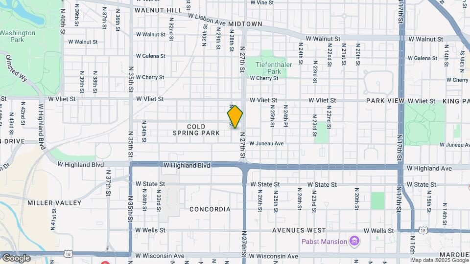 1228-1230 N 28th St Mapa y Detalles de la Ubicación
