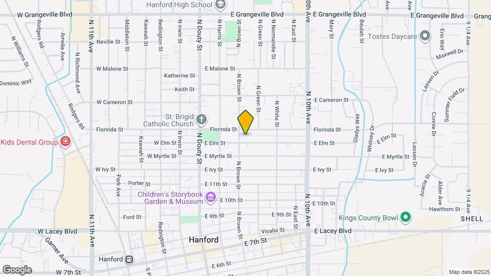 308 E Elm St Map and Location Details