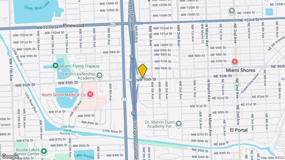 566 NW 95th St Map and Location Details