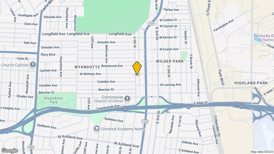 4107 S 5th St Map and Location Details