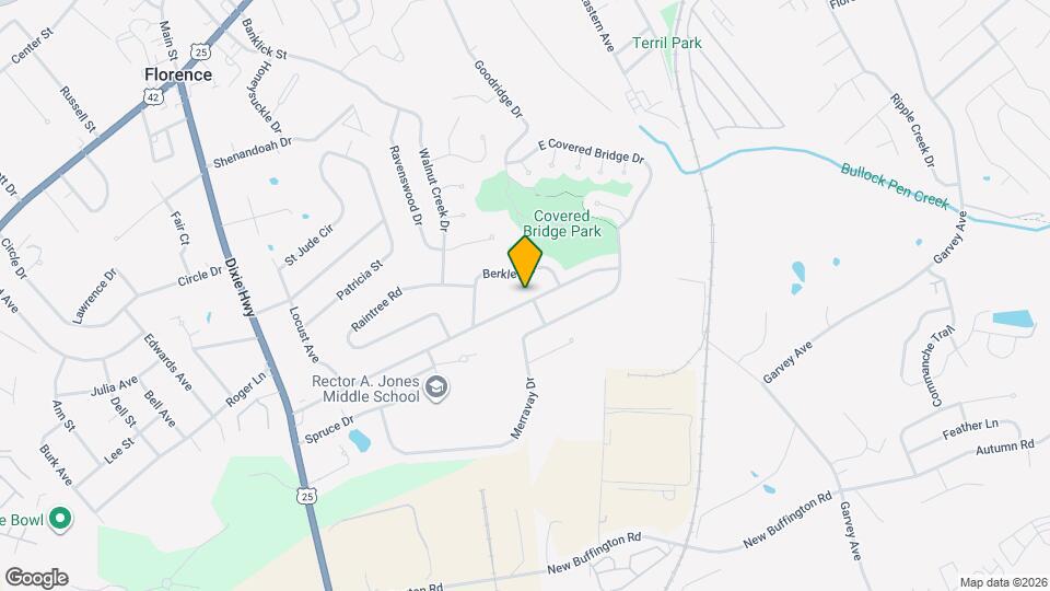 7058 Manderlay Dr Map and Location Details