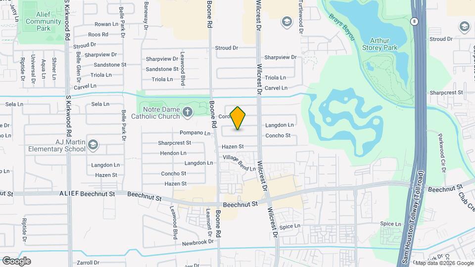 11006 Concho St Map and Location Details