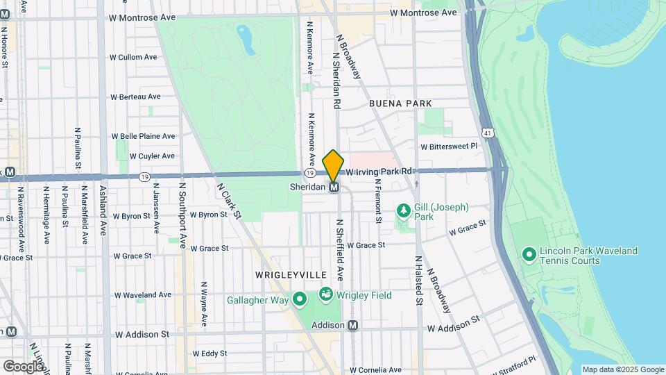 3932 N Sheridan Rd Mapa y Detalles de la Ubicación