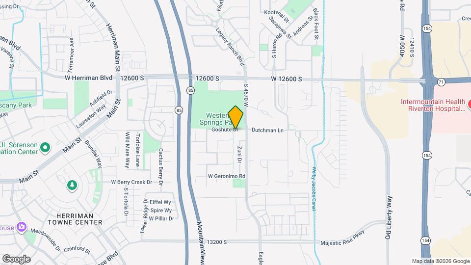 4609 Goshute Dr Mapa y Detalles de la Ubicación