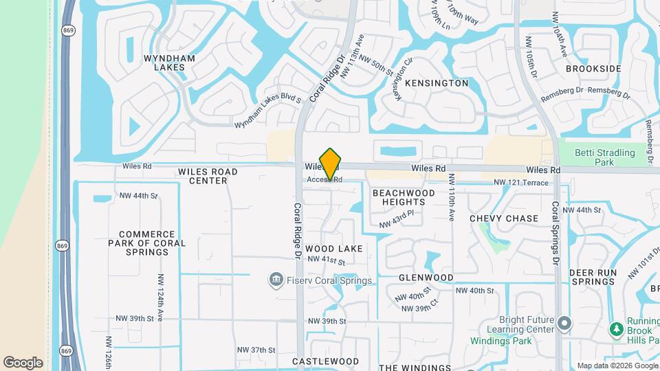 11571 NW 45th St Map and Location Details