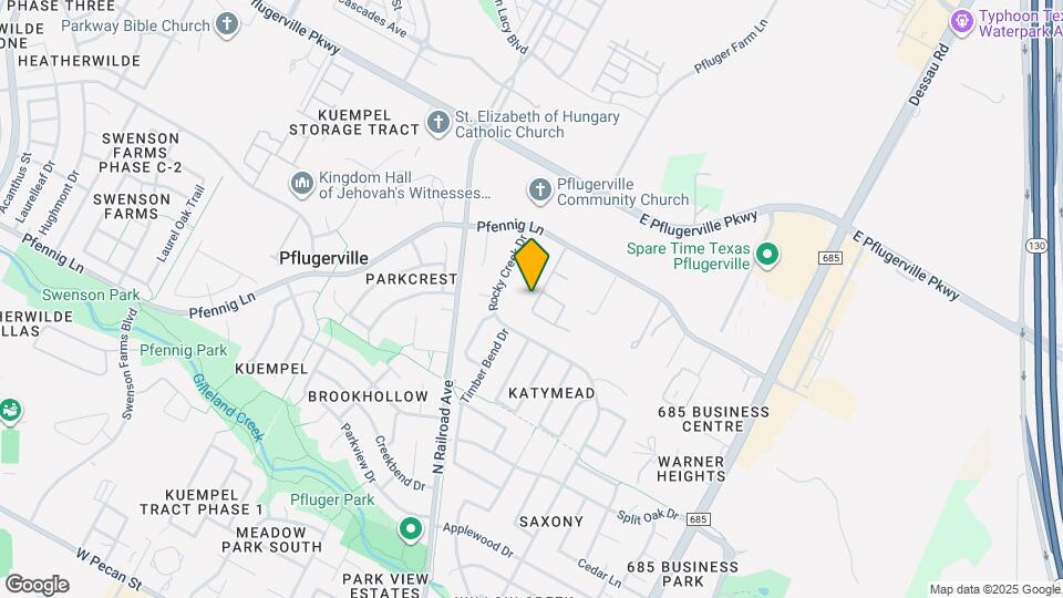 1310 Walden Pond Dr Map and Location Details