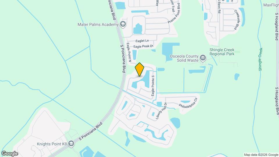 1021 Soaring Eagle Ln Map and Location Details