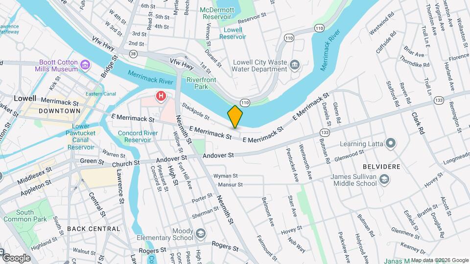 329 Stackpole St, Unit Apt 1 Map and Location Details