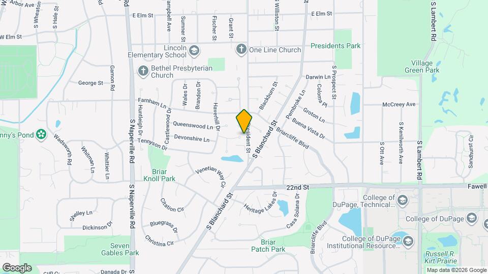 889 Heatherbrook Ct Map and Location Details