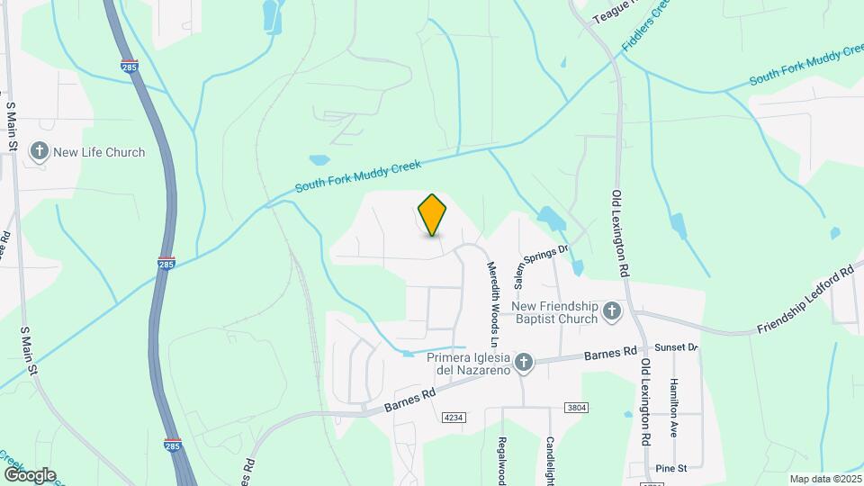 3940 Muddy Creek Dr Map and Location Details