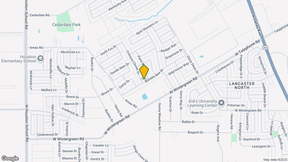 2904 Crimson Clover Dr Map and Location Details