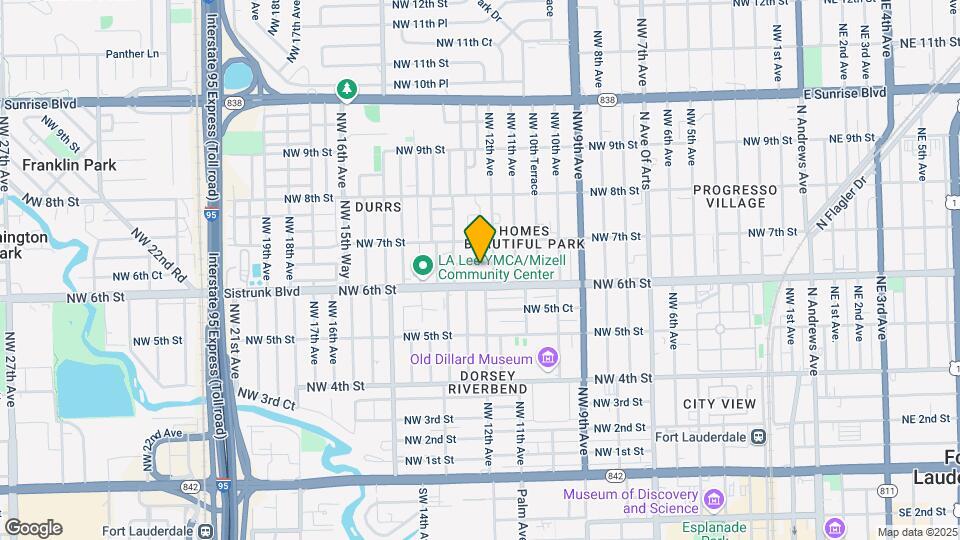 1212 NW 6th Ct Map and Location Details