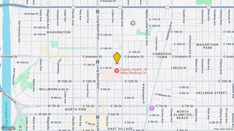 533 E 11th St Mapa y Detalles de la Ubicación