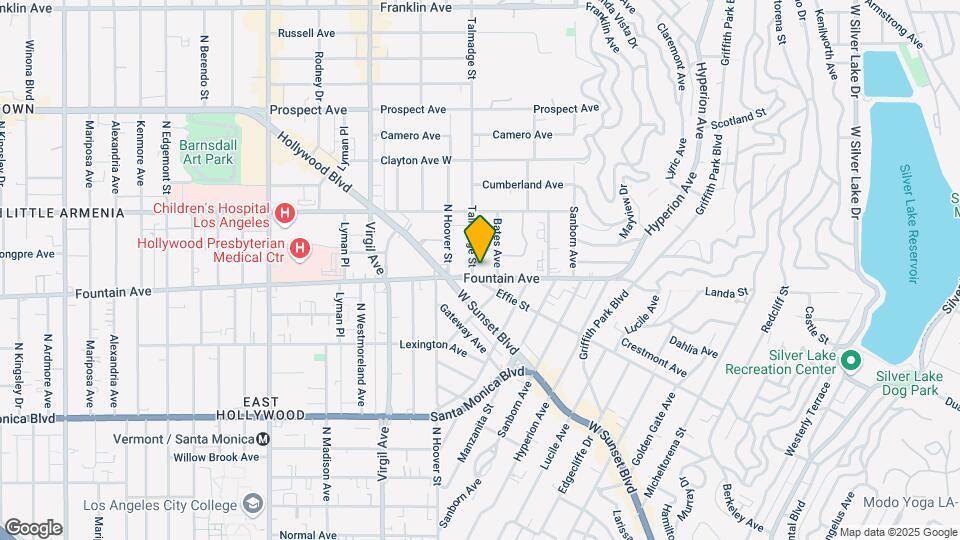 1306 Talmadge St Mapa y Detalles de la Ubicación
