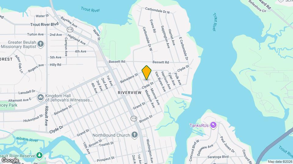 9116 Monroe Ave Mapa y Detalles de la Ubicación