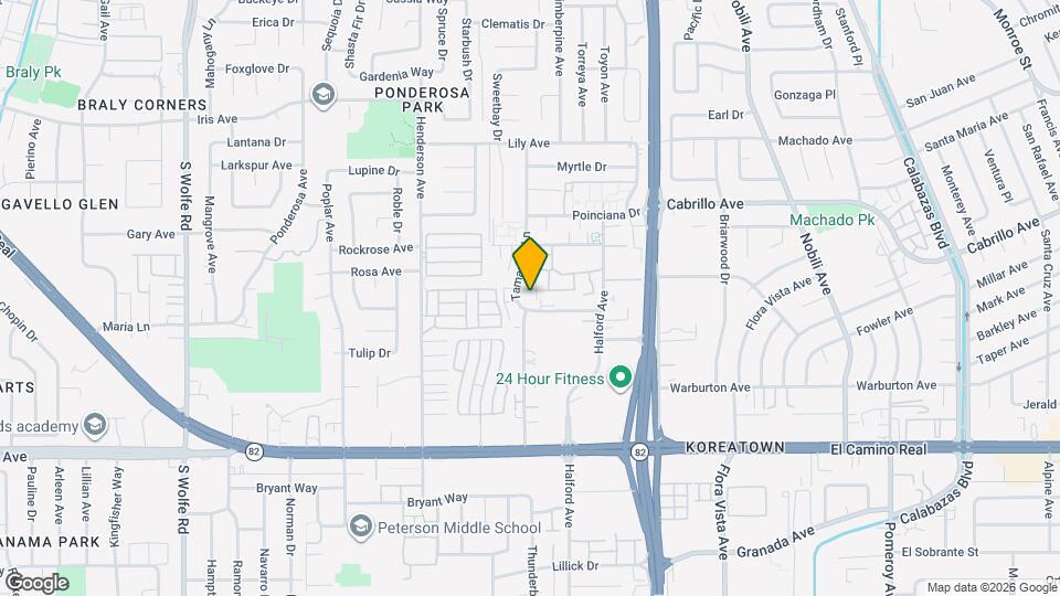 946 Tamarack Ln Map and Location Details