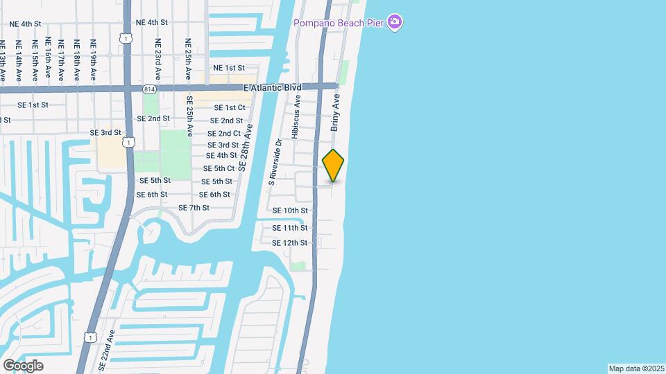 800 Briny Ave Mapa y Detalles de la Ubicación