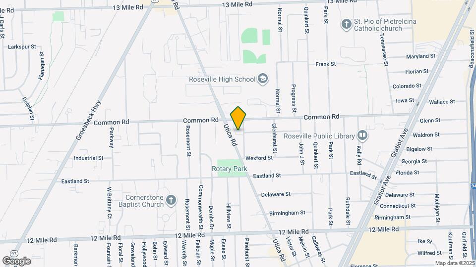 29936 Utica Rd Map and Location Details