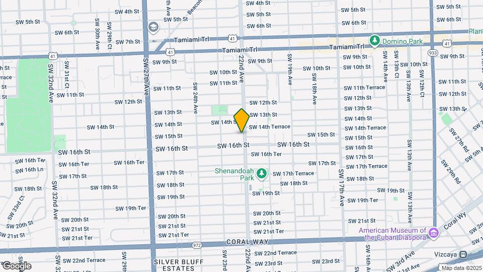 1514 SW 22nd Ave Map and Location Details