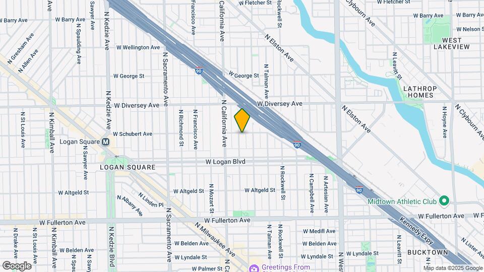 2647 N Fairfield Ave Map and Location Details