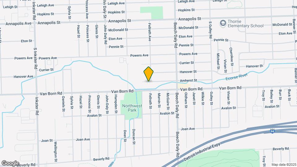 26111 Amherst St Map and Location Details