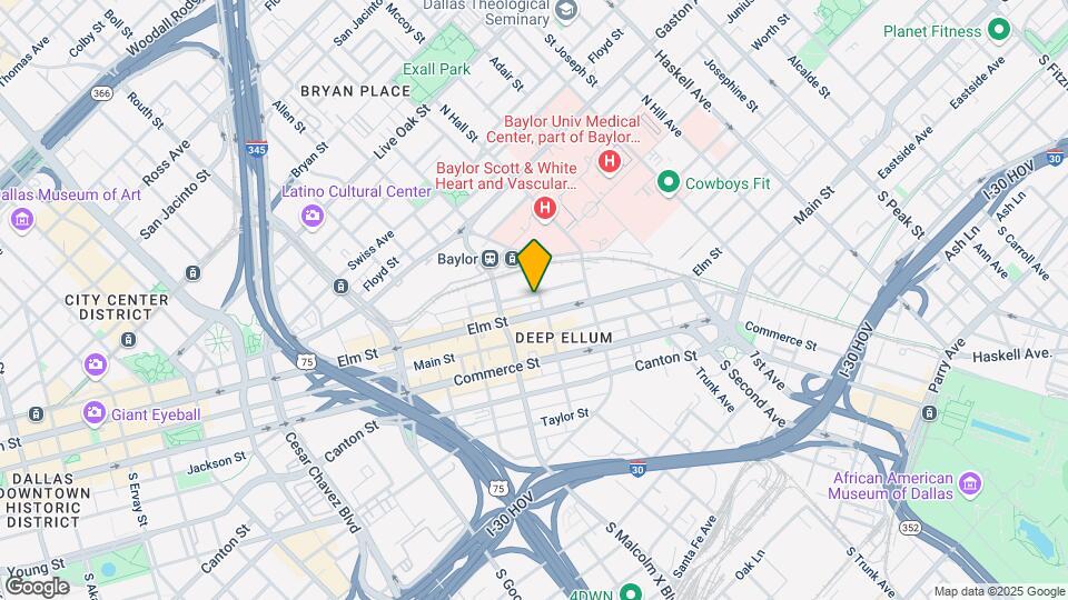 215 N Walton St Map and Location Details