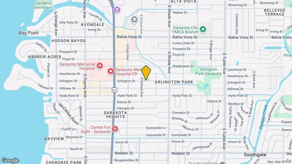 2226 Arlington St Map and Location Details