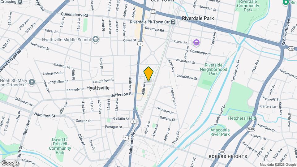 4516 Kennedy St Map and Location Details